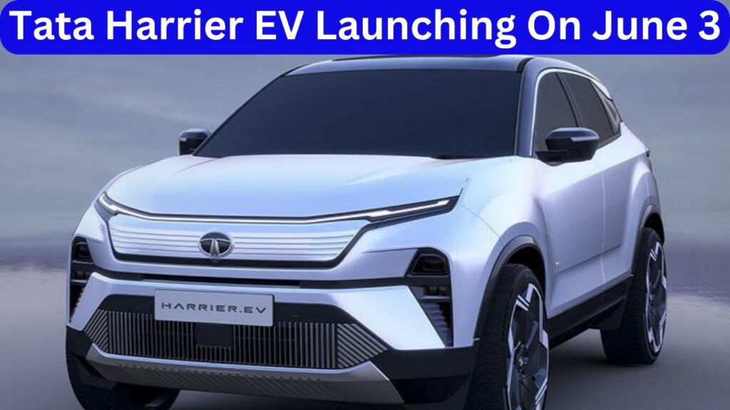 Tata Harrier EV Launching On June 3