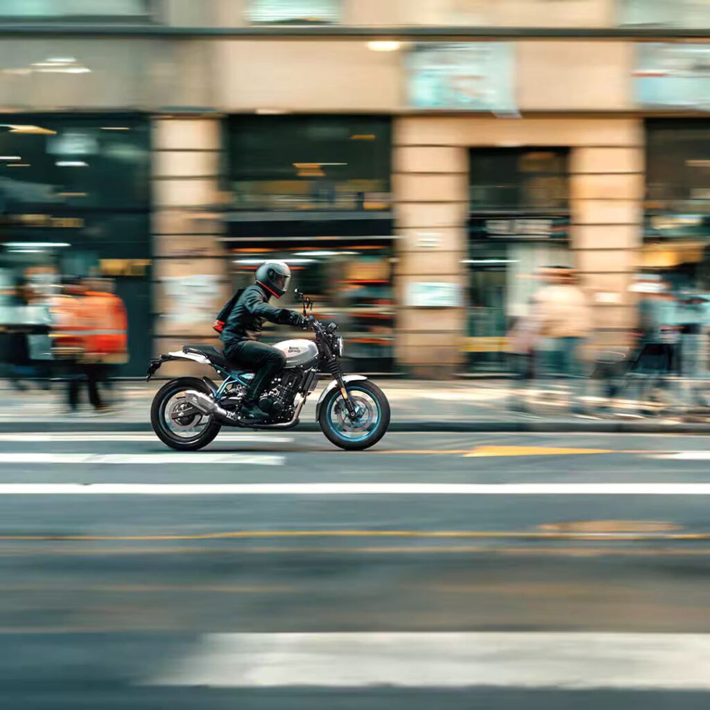 Royal Enfield Guerrilla 450 – speed