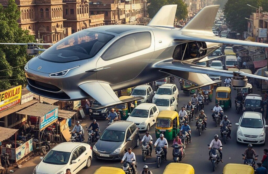 भारत में कब आएगी उड़ने वाली कार? जानें हकीकत और लेटेस्ट अपडेट! Ai Generated