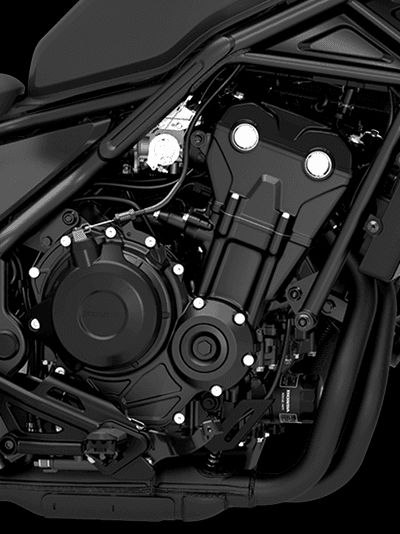 Honda Rebel 500 engine
